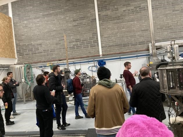 Participants visit the Bevcraft canning factory in Mullingar. Participants visit the Bevcraft canning factory in Mullingar.
